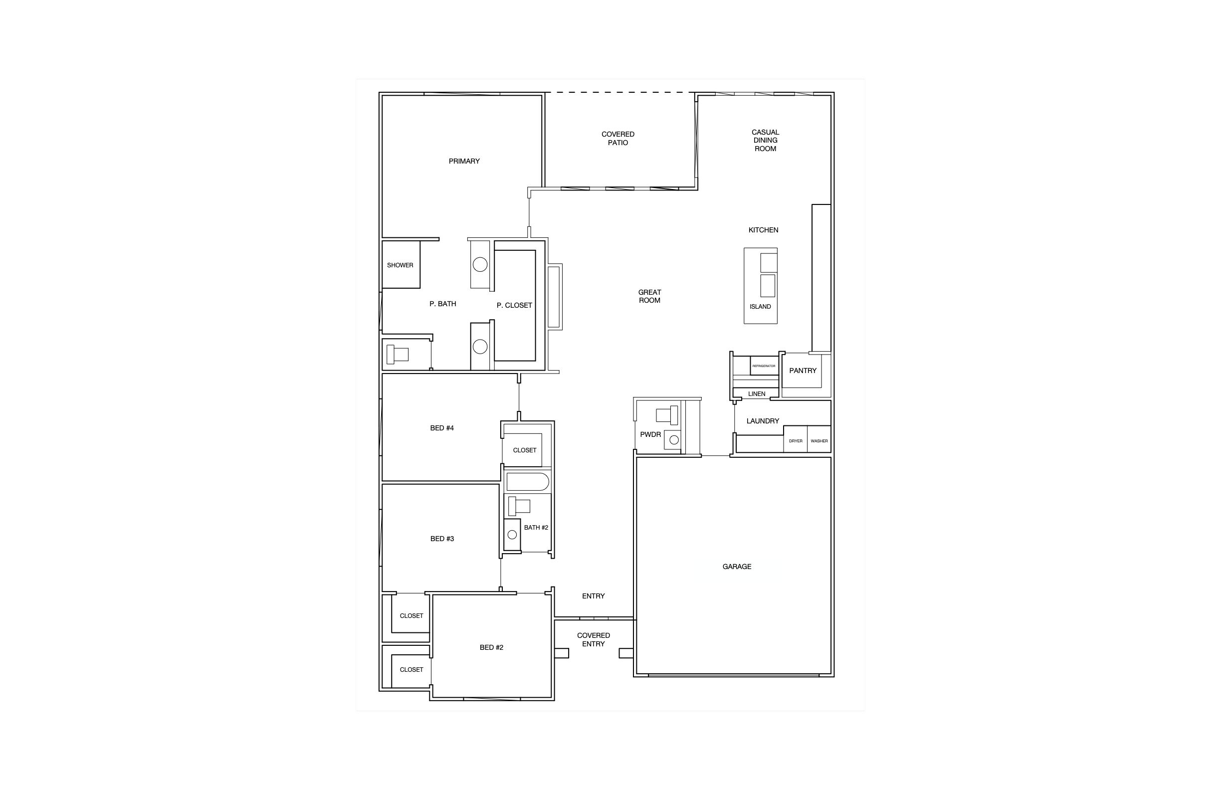 Floorplan of Cedar