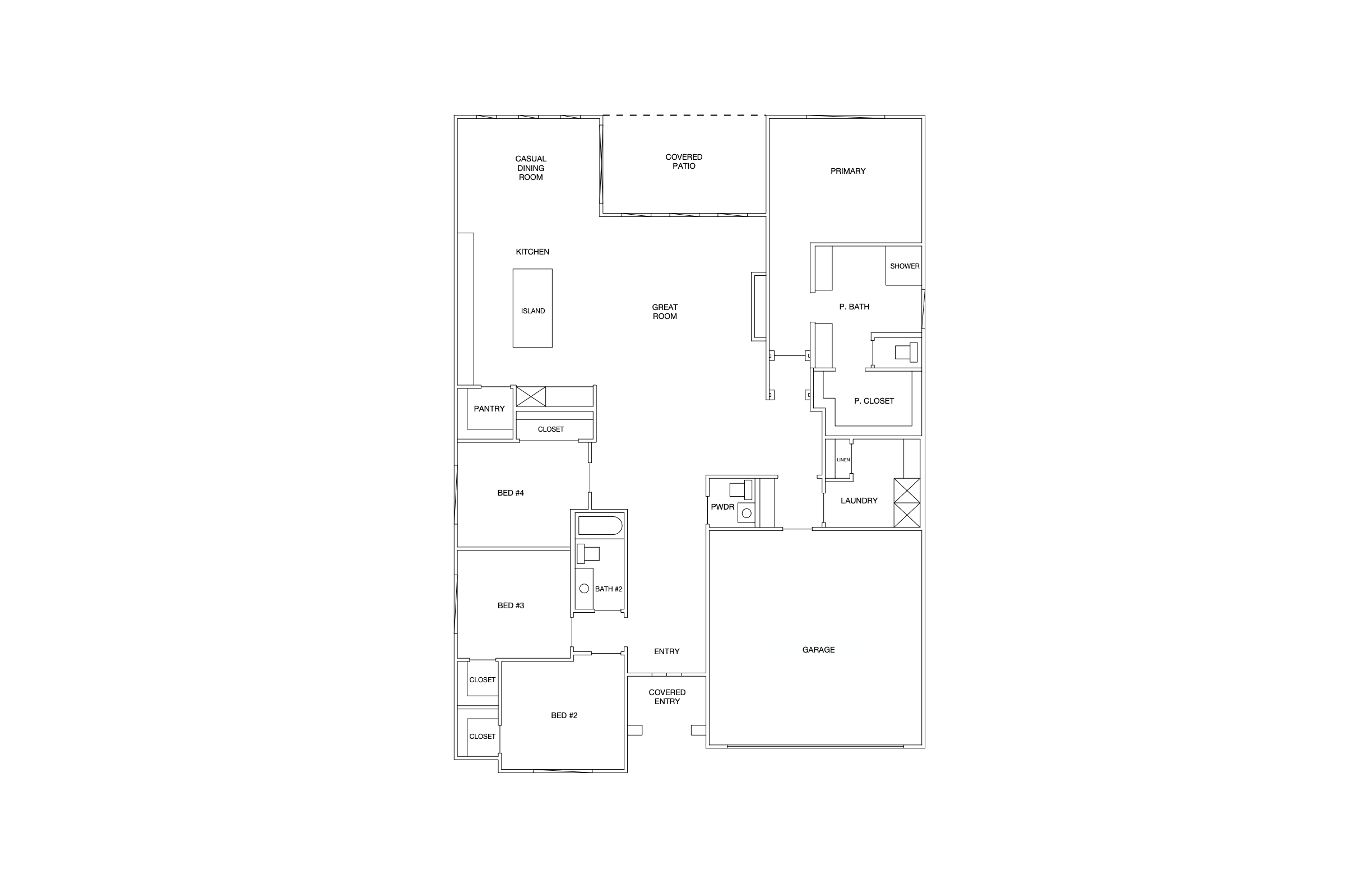 Floorplan of Foxtail